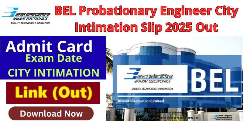 BEL Probationary Engineer Exam Date